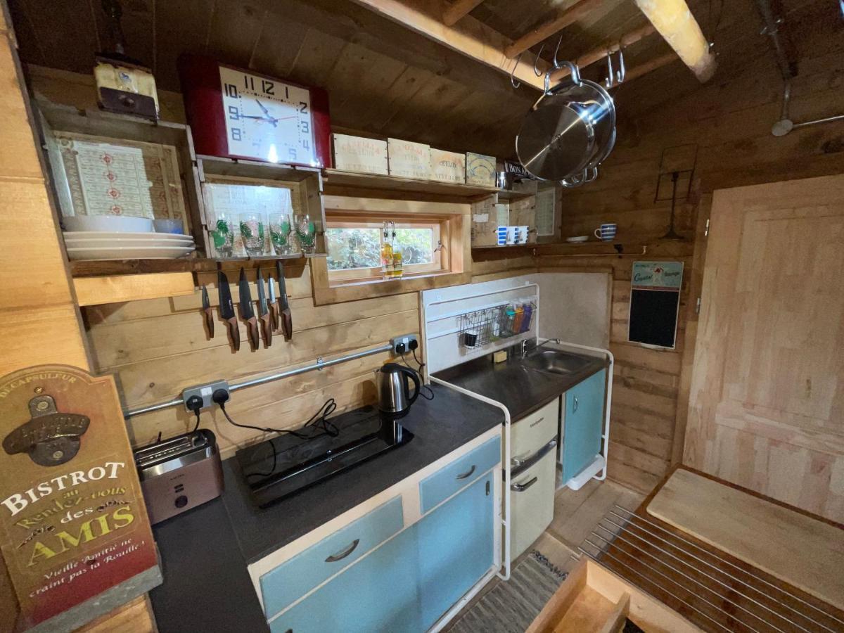 Retro Private Lodge With Hot Tub Nr Dartmoor 뉴턴애벗 외부 사진