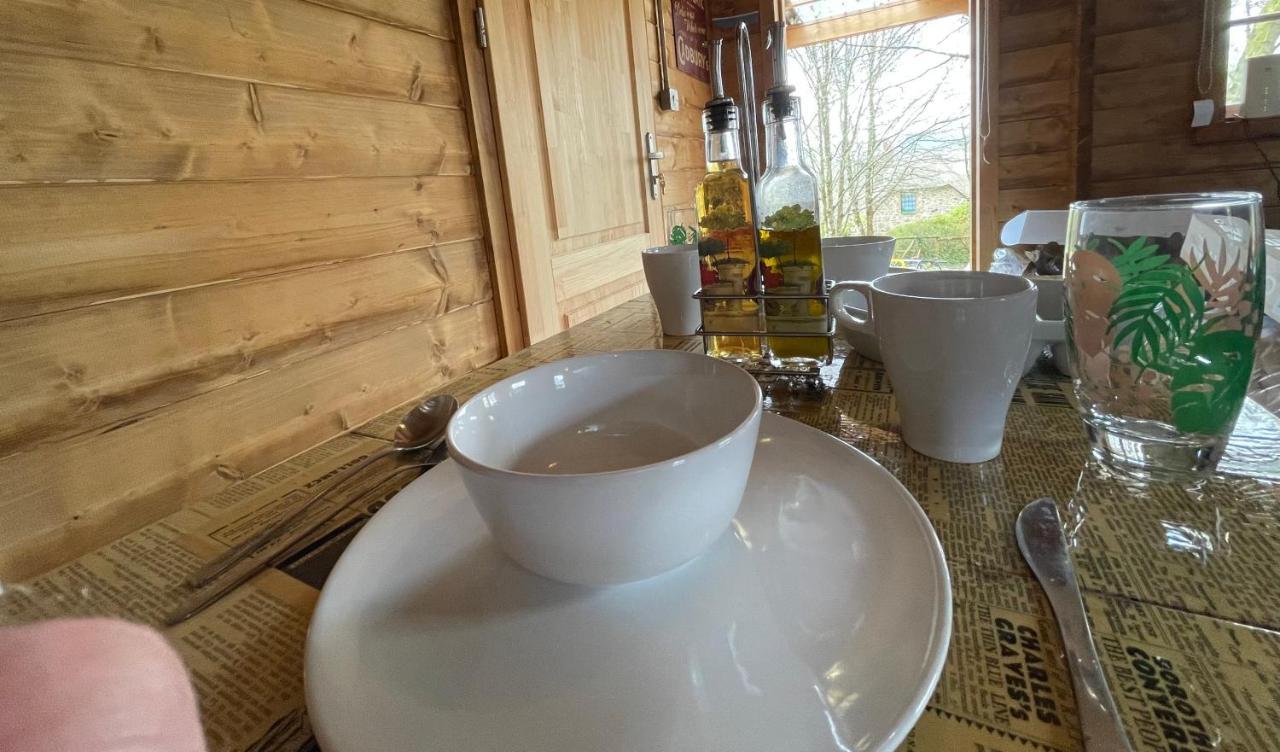 Retro Private Lodge With Hot Tub Nr Dartmoor 뉴턴애벗 외부 사진