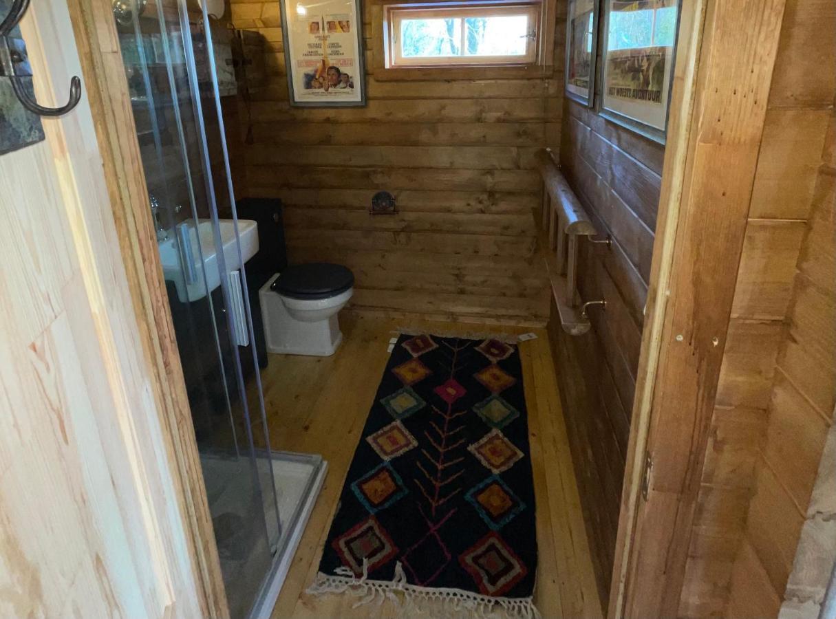 Retro Private Lodge With Hot Tub Nr Dartmoor 뉴턴애벗 외부 사진