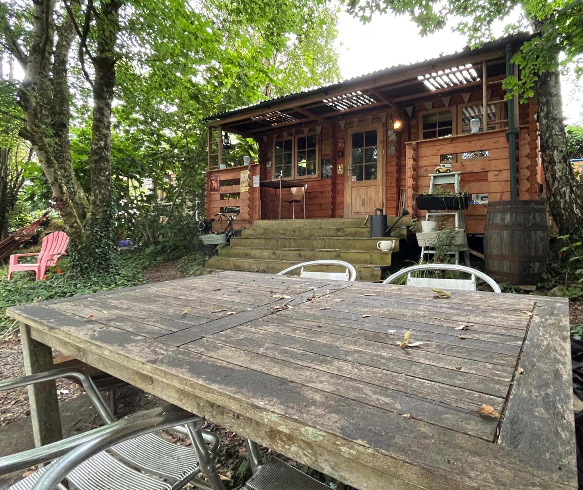 Retro Private Lodge With Hot Tub Nr Dartmoor 뉴턴애벗 외부 사진